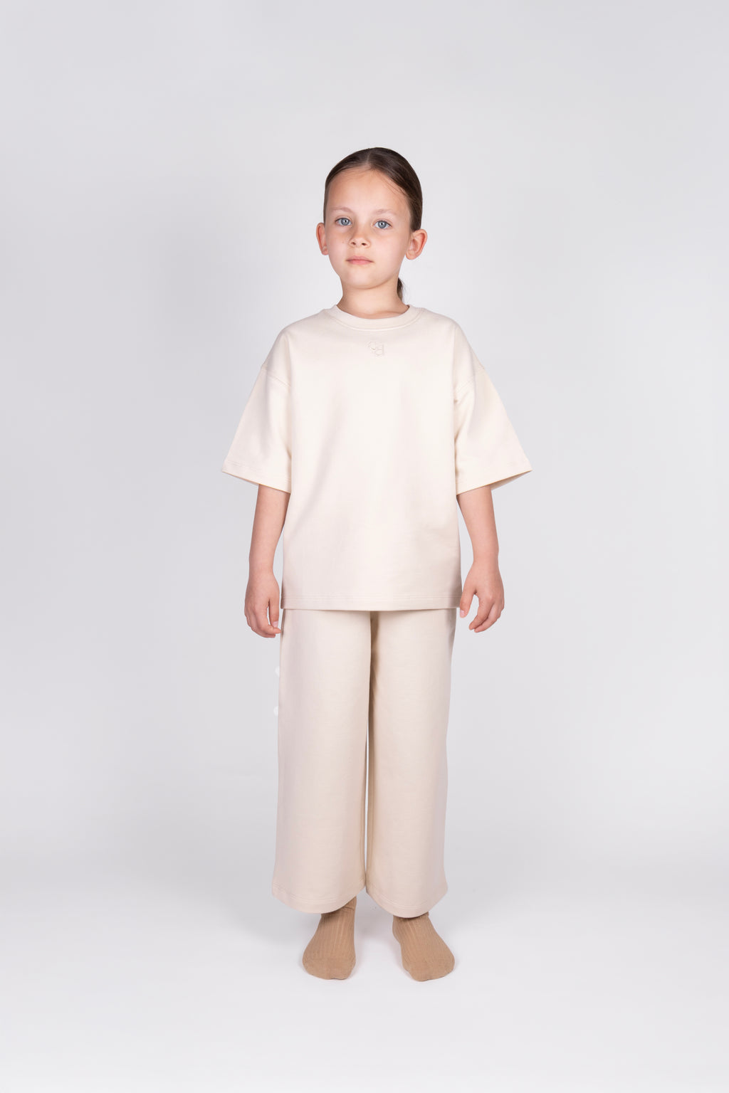 Oversized Tee - Beige