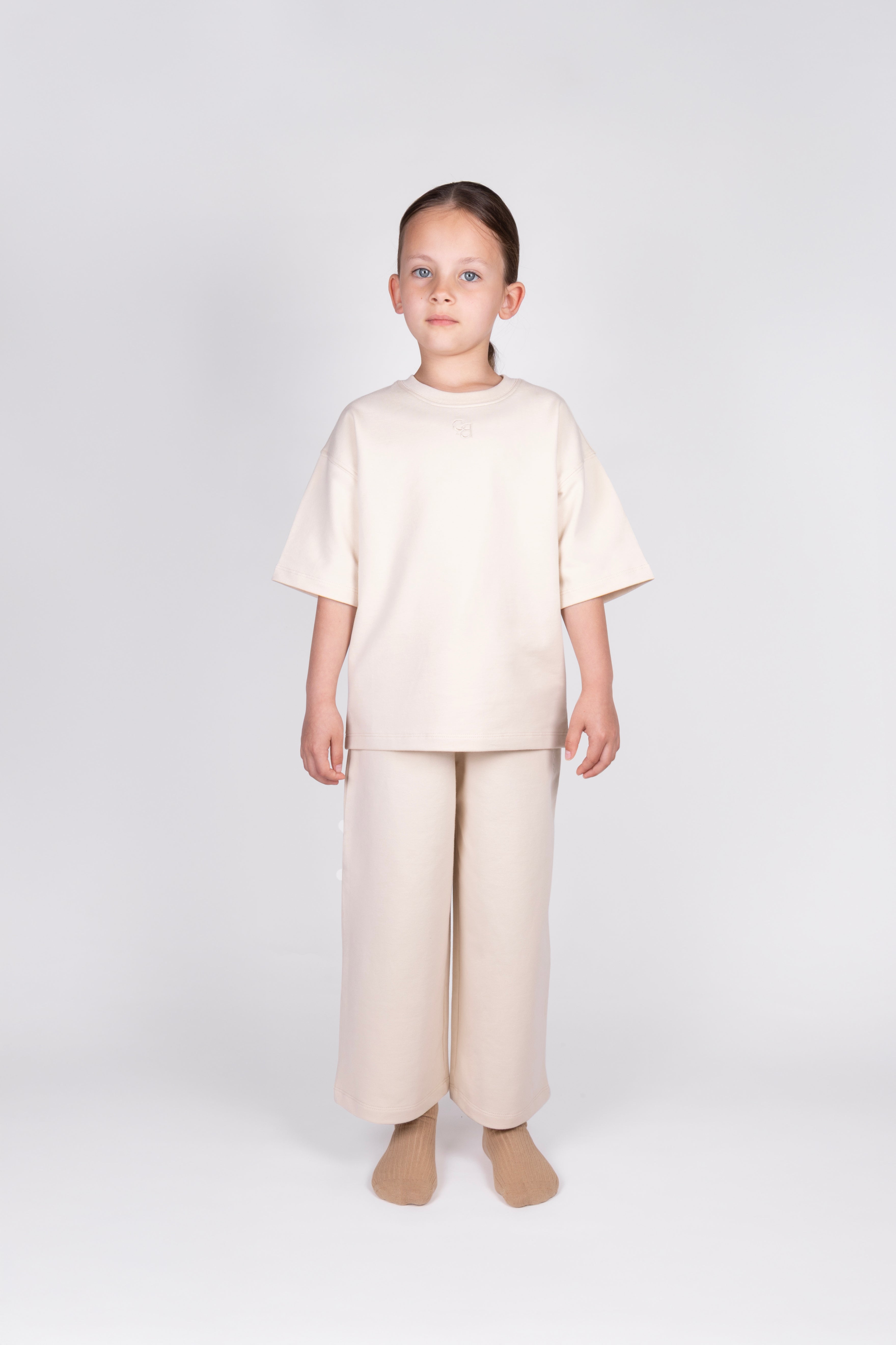 Oversized Tee - Beige