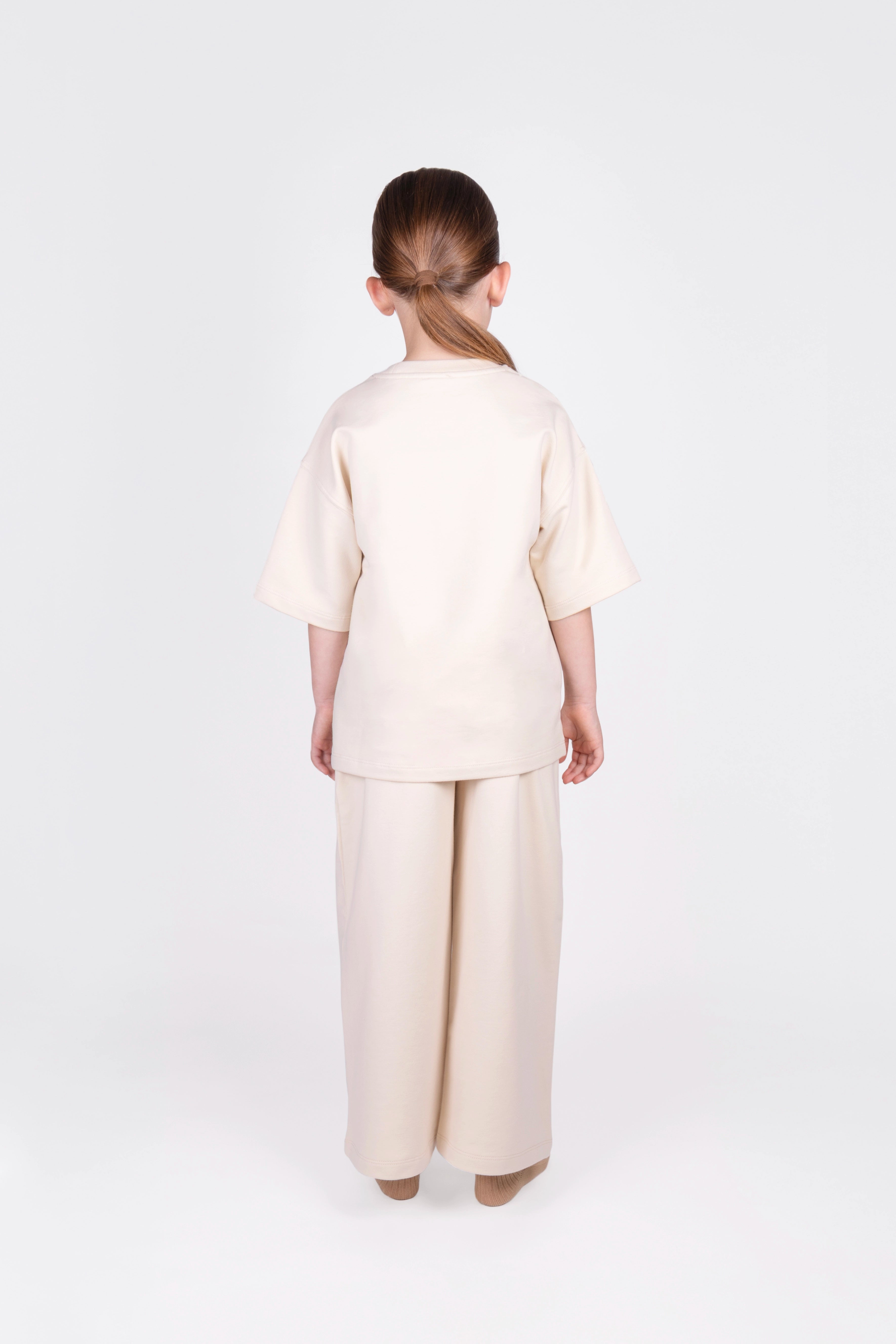 Oversized Tee - Beige